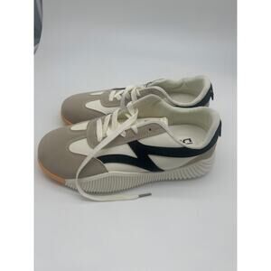 De Florance DF Cloudea Sneaker Black Gray Arch Support Size 10.5 Casual Walking